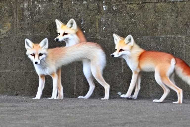Canadian Marble Foxes